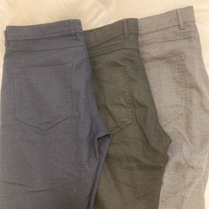 Three pairs of Zara Men’s pants
